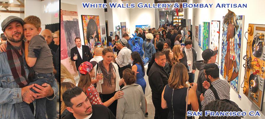 White Walls Gallery San Francisco Features Bryan Boutwell at Art Competition